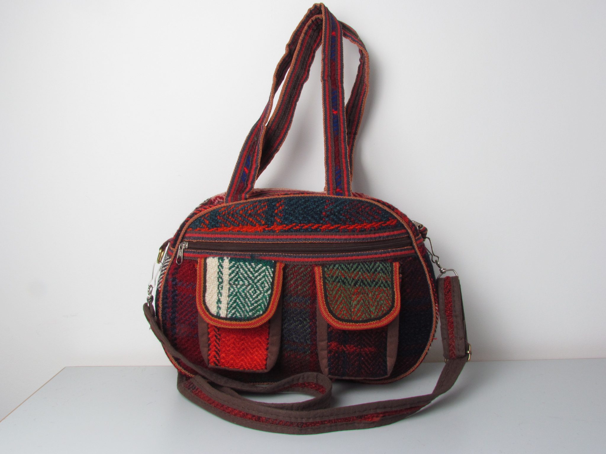 Round Klim handbag - SilkroaDesign